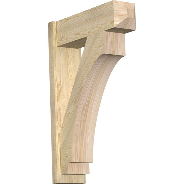 Ekena Millwork Imperial Craftsman Rough Sawn Outlooker, Douglas Fir, 8"W x 26"D x 38"H OUT08X26X38IMP04RDF - main